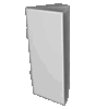 Broschüre mit Drahtheftung, Endformat DIN lang (105 x 210 mm), 120-seitig