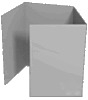 Faltblatt, gefalzt auf DIN A6, 8-seiter (3-bruch Fensterfalz)<br>beidseitig bedruckt (4/4 farbig + 1 Sonderfarbe HKS)